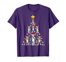 Load image into Gallery viewer, Santa Boston Terrier Christmas Tree Light T-Shirt-344835
