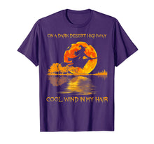 Load image into Gallery viewer, On A Dark Desert Highway Witch Feel Cool Wind In My Hair T-Shirt
