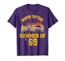 Load image into Gallery viewer, Vintage 50th Birthday Summer Of 69 Shirt 1969 Birthday Gifts T-Shirt 220844
