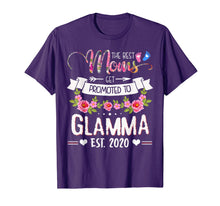 Load image into Gallery viewer, The Best Mom Get Promoted To Glamma EST 2020 Family Gift T-Shirt-3153855
