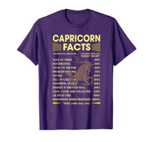 Load image into Gallery viewer, Capricorn Facts Zodiac Funny Capricorn Birthday Gift T-Shirt-2474782
