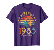 Load image into Gallery viewer, Vintage 1983 Made in 1983 36th birthday 36 years old Gift T-Shirt
