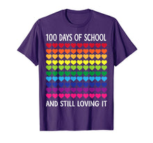 Load image into Gallery viewer, Heart Love 100 Days Of School Shirt Teacher Boy Girl Gift T-Shirt-472547
