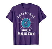Load image into Gallery viewer, Lagertha&#39;s Shield Maidens - Viking Warrior Shieldmaiden T-Shirt-1055596
