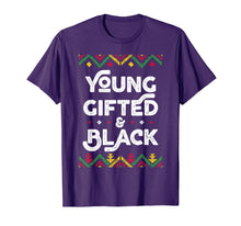 Load image into Gallery viewer, Young Gifted And Black Shirt African Black History Month T-Shirt-358388
