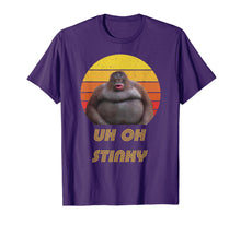 Load image into Gallery viewer, Uh Oh Stinky Poop Vintage Retro Dank Memes Le Monke T-Shirt

