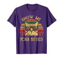 Load image into Gallery viewer, Show Me Your Kitties Kitten Cat Lover Vintage Retro Gifts T-Shirt-2659911
