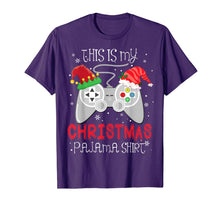 Load image into Gallery viewer, This Is My Christmas Pajama Gamer Video Game Lover Santa Hat T-Shirt
