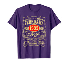 Load image into Gallery viewer, February 1999 21st Birthday Gift 21 Year Old Men Women T-Shirt-1292344

