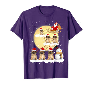 Pekingese Reindeer Christmas Funny Santa Pekingese Gifts T-Shirt