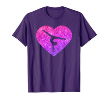 Load image into Gallery viewer, Cute Gymnastics Heart Gift For Girls Teens And Women T-Shirt-3198880
