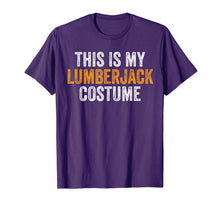 Load image into Gallery viewer, This Is My Lumberjack Costume Funny Halloween T-Shirt
