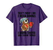 Load image into Gallery viewer, That&#39;s what I do I read books I drink coffee T-Shirt-277528
