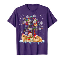 Load image into Gallery viewer, Funny shirts V-neck Tank top Hoodie sweatshirt usa uk au ca gifts for Pomeranian Christmas Tree Ornament Funny Christmas Gifts T-Shirt 611125
