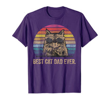 Load image into Gallery viewer, Best Cat Dad Ever. Papa Birthday Father's Day Gift T-Shirt-939573
