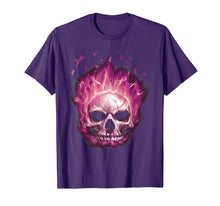 Load image into Gallery viewer, Sugar Skull Ribbon Breast Cancer Awareness Clothing T-Shirt
