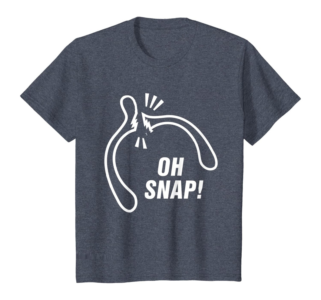 Thanksgiving Oh Snap Wishbone Funny Thanksgiving  T-Shirt