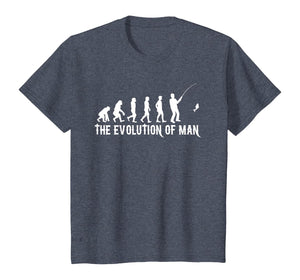 THE EVOLUTION OF FISHERMEN OR MEN FUNNY FISHING LOVER GIFT T-Shirt