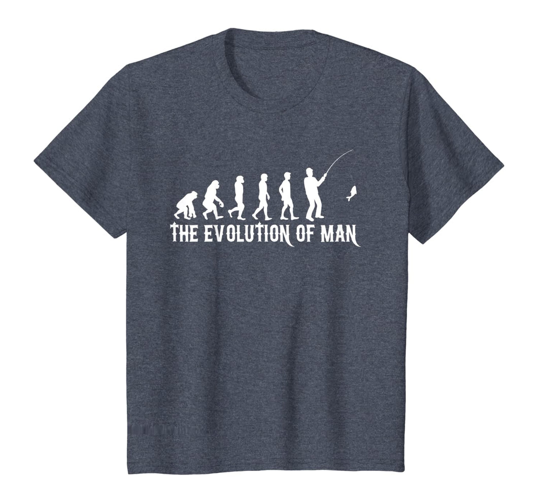 THE EVOLUTION OF FISHERMEN OR MEN FUNNY FISHING LOVER GIFT T-Shirt