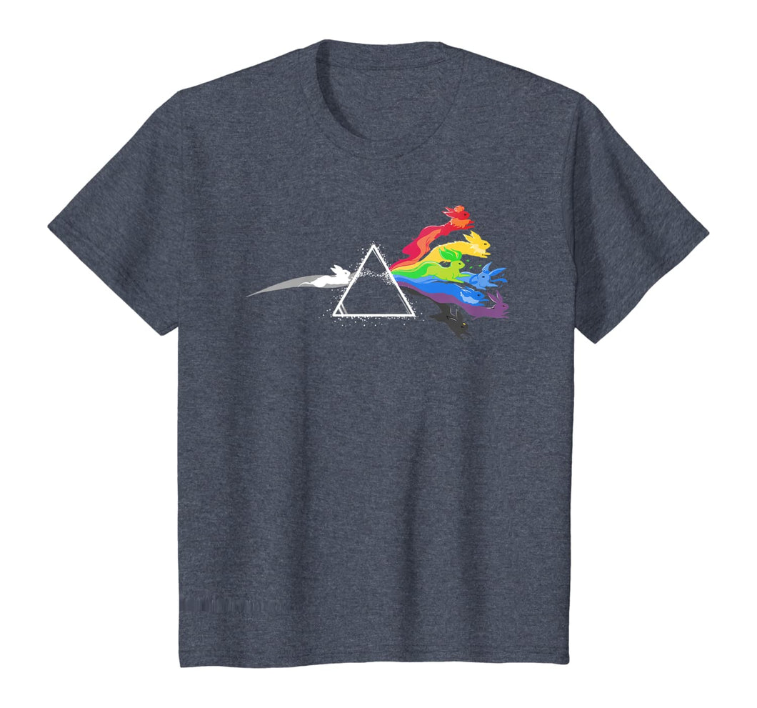 The TShirt Wall Prism Refraction Pink Rainbow Poke Floyd Mon T-Shirt