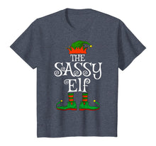 Load image into Gallery viewer, The Sassy Elf Family Matching Funny Christmas Gift Women T-Shirt
