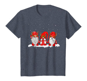 Three Nordic Gnomes Winter Christmas Swedish Elves T-Shirt