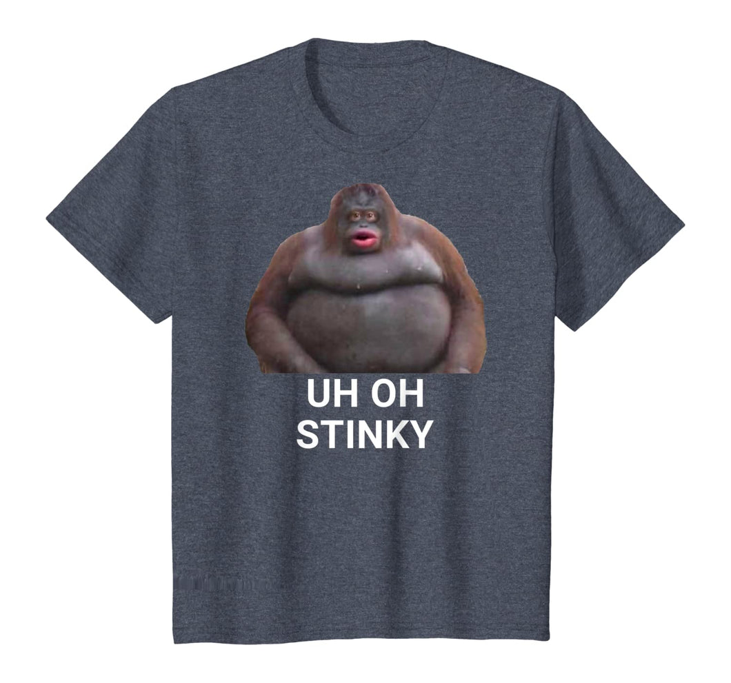 Uh Oh Stinky Poop Dank Memes Le Monke T-Shirt