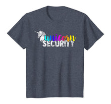 Load image into Gallery viewer, Unicorn Security Rainbow Squad Tee Funny Dad Brother Gift T-Shirt
