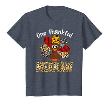 Load image into Gallery viewer, One Thankful Meemaw Leopard Turkey Thanksgiving Meemaw Gift T-Shirt
