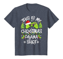 Load image into Gallery viewer, This Is My Christmas Pajama Santa Hat Gamer Video Game Gifts T-Shirt
