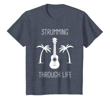 Load image into Gallery viewer, Strumming Through Life | Chill Ukulele T-Shirt
