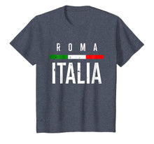Load image into Gallery viewer, Roma Italia T Shirt Travel Souvenir Tee Italian Flag Shirt
