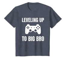 Load image into Gallery viewer, Level Up To Big Brother Announcement Funny Gamer Gift Shirt
