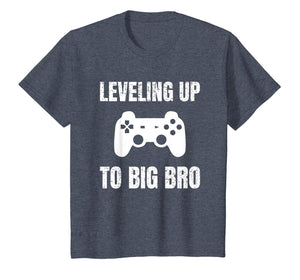 Level Up To Big Brother Announcement Funny Gamer Gift Shirt