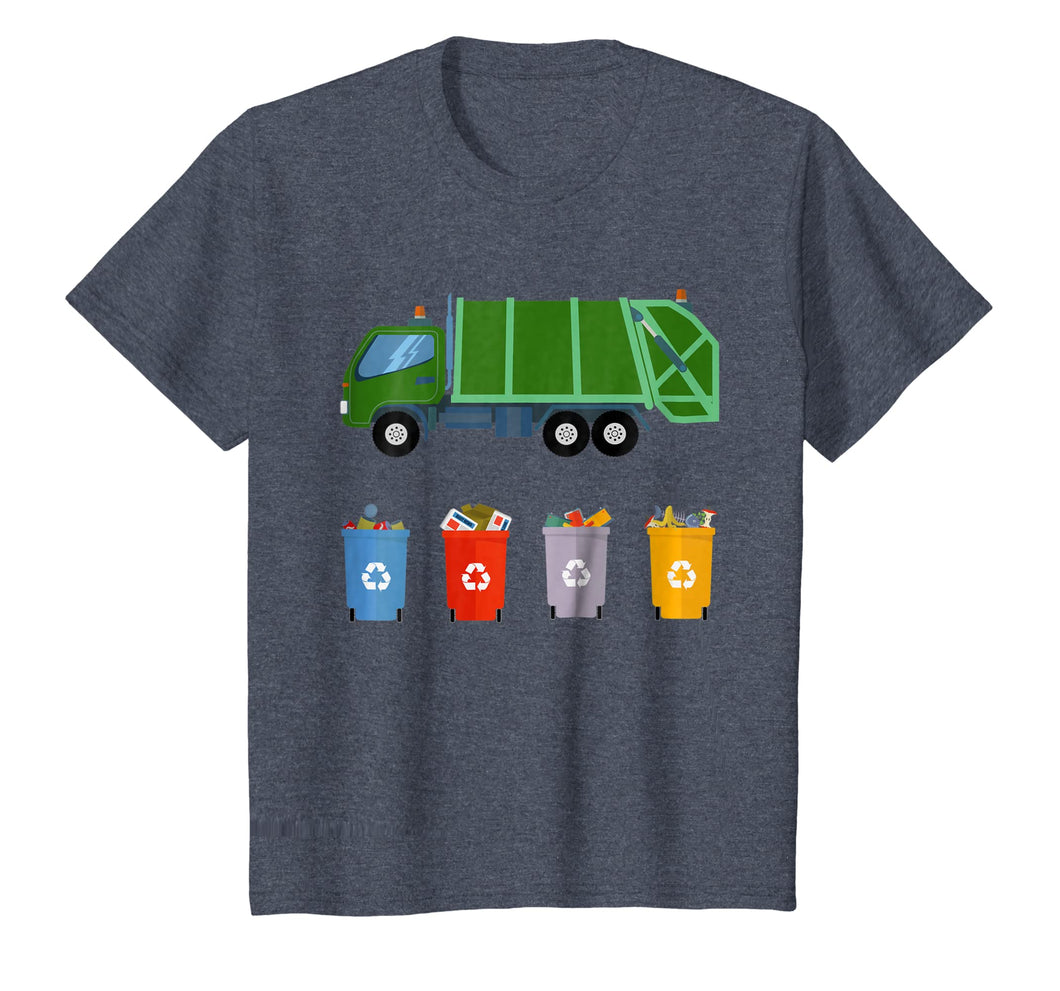 Recycling Trash Truck Shirt Kids Garbage Truck T Shirt
