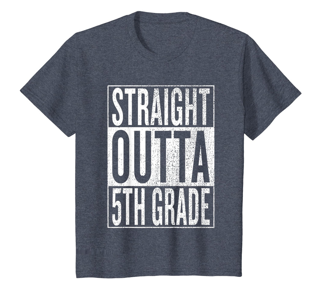 Straight Outta 5th Grade| Great Graduation Gift Shirt