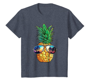 Pineapple Sunglasses T shirt Aloha Beaches Hawaiian Hawaii