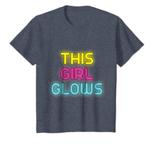 Load image into Gallery viewer, This Girl Glows Retro 80&#39;s Neon Party Shirt
