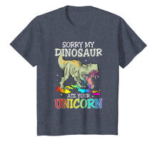 Load image into Gallery viewer, Sorry My Dinosaur Ate Your Unicorn Shirt For Men Women Kids
