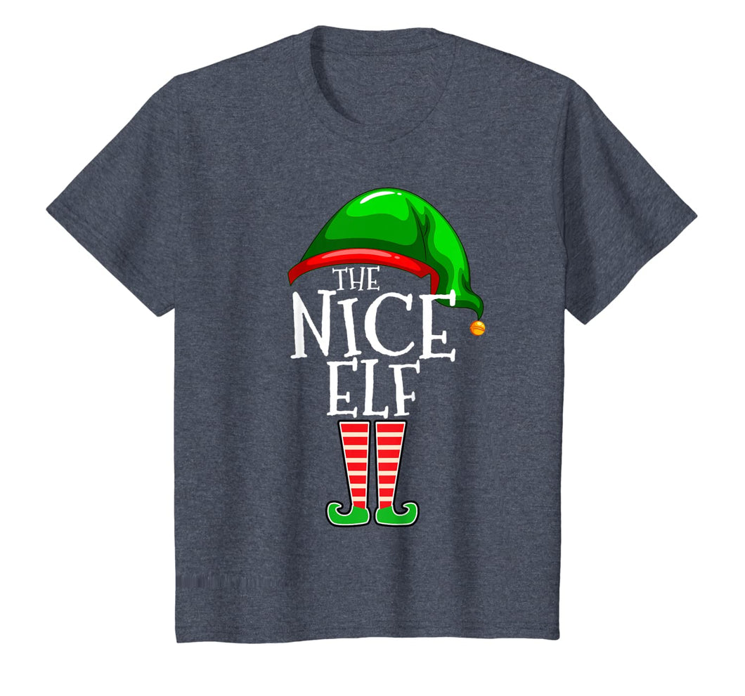 The Nice Elf Group Matching Family Christmas Gifts Funny T-Shirt
