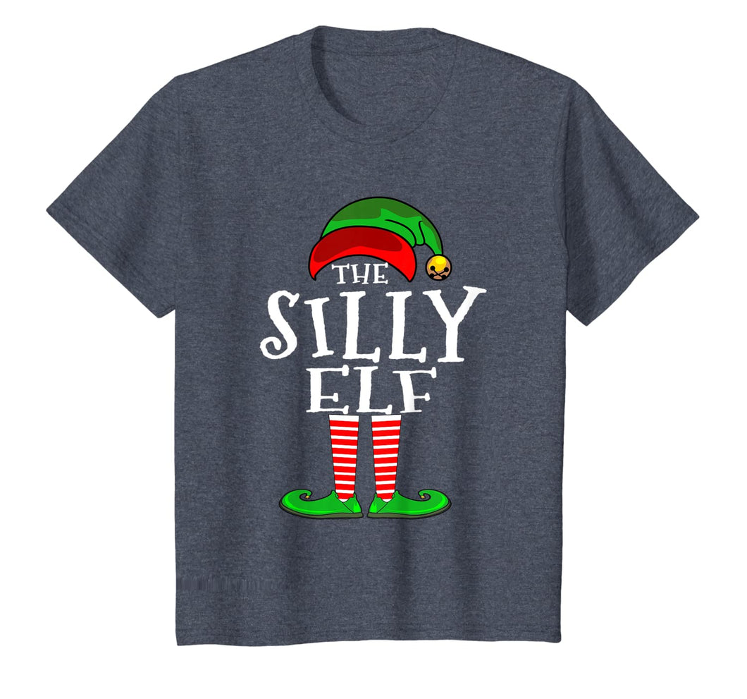 The Silly Elf Matching Family Pajama top Christmas Gift T-Shirt