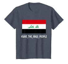 Load image into Gallery viewer, Support the protesters in Iraq Save the Iraqi People T-Shirt
