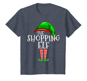 Shopping Elf Group Matching Family Christmas Gift Shopper T-Shirt