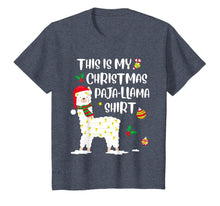 Load image into Gallery viewer, This Is My Christmas Llama Pajama Pyjama Top Christmas Gifts T-Shirt
