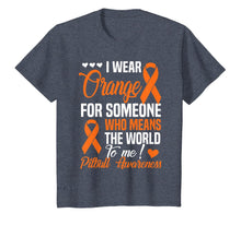Load image into Gallery viewer, Orange For Someone Who Means World To Me - Pitbull Awareness T-Shirt
