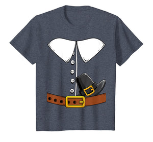Pilgrim Costume Hat Colonist Thanksgiving Turkey Day Gift T-Shirt