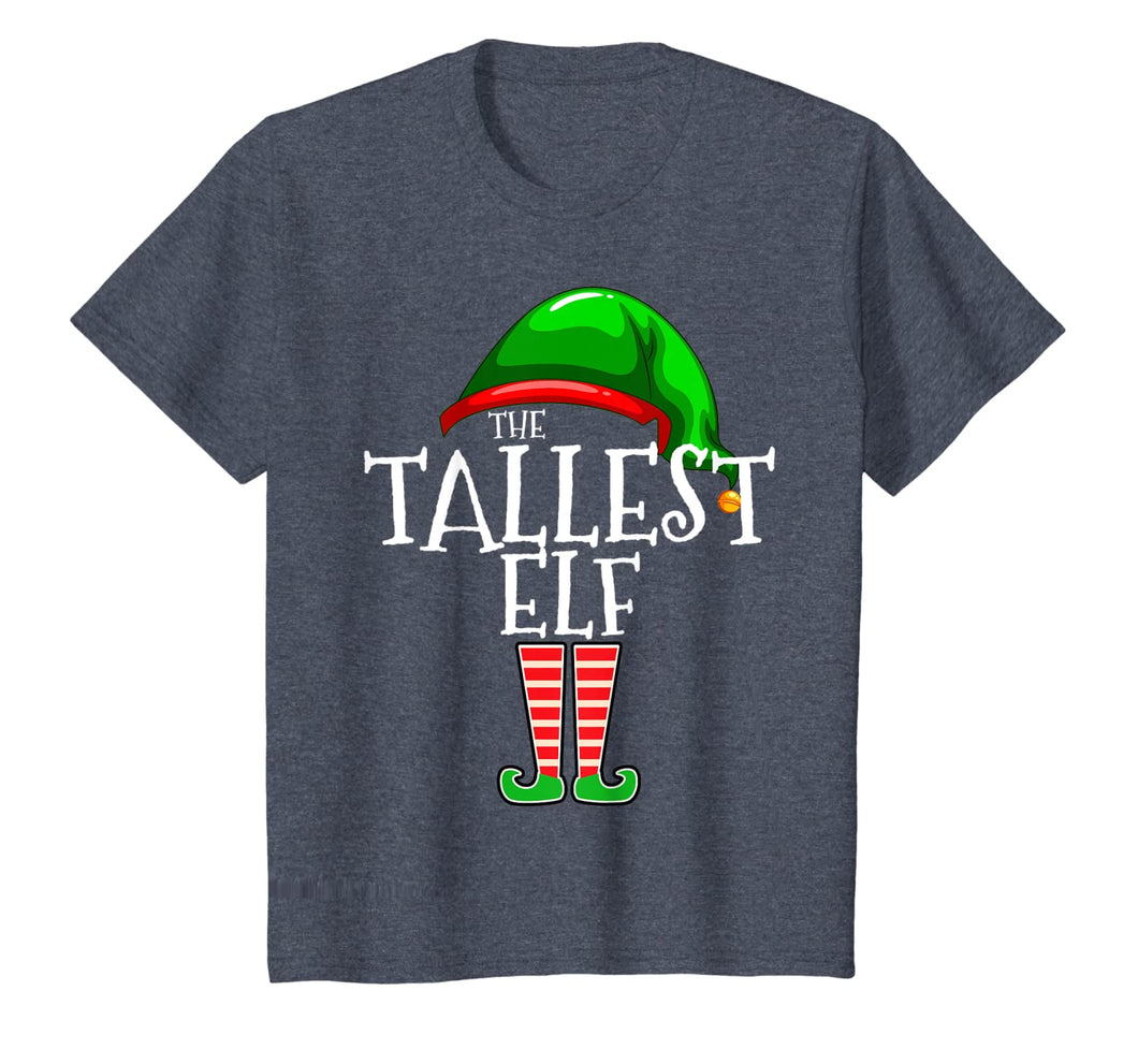 The Tallest Elf Family Matching Group Christmas Gift Funny T-Shirt