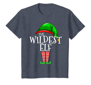 The Wildest Elf Group Matching Family Christmas Gift Holiday T-Shirt