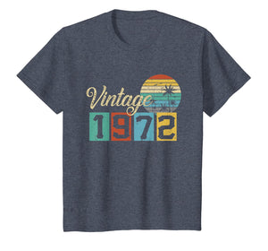 Sunset Birthday Bday Tee Gifts For Men Women Classic 1972 T-Shirt