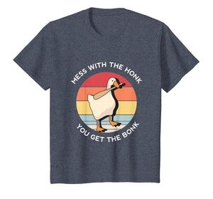 Mess With The Honk You Get The Bonk Goose Memes Gifts T-Shirt